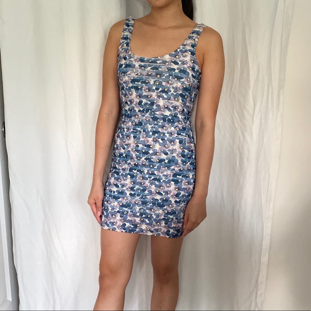 Floral Bodycon Dress
